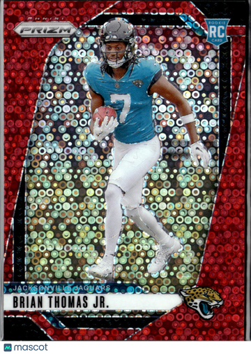 2024 Panini Prizm Brian Thomas Jr. #314 Red Disco /75 RC