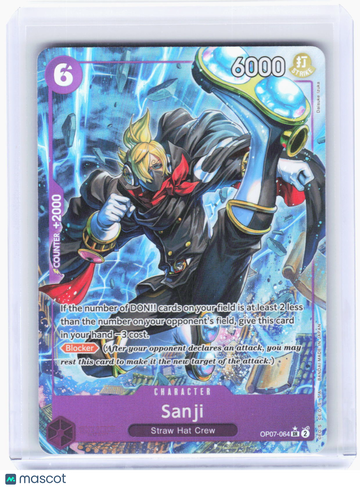 500 Years in the Future Sanji (Parallel) Foil Super Rare #OP07-064
