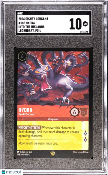 Into the Inklands Hydra Foil Legendary Foil SGC 10 #108