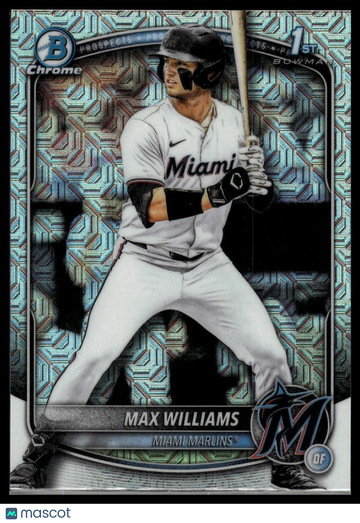 2025 Bowman Draft Max Williams #BDC-68 Chrome