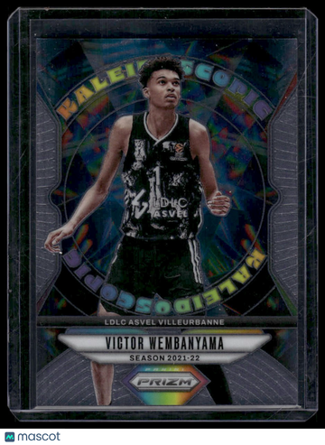 2025 Panini Prizm Euroleague Victor Wembanyama #10 Kaleidoscope