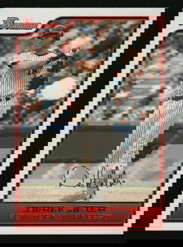 Derek Jeter 2006 Bowman White Border Parallel Card # 65 104/120 Yankees HOF!