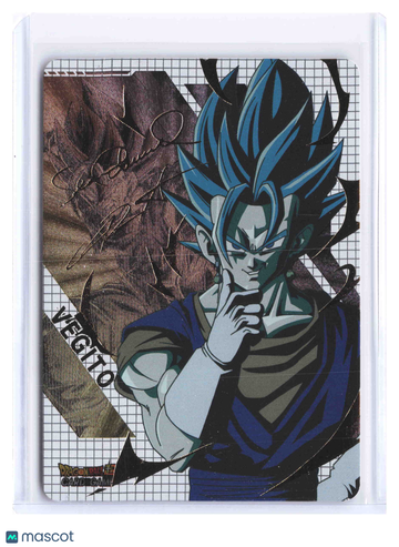 2021 Dragon Ball Super Card Collection Vegito Foil Foil Signature