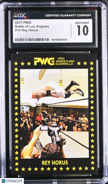 2017 PWG Rey Horus #16 CGC 10
