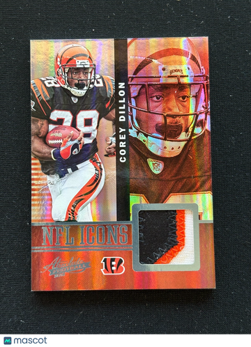 2012 Absolute Corey Dillon Patch