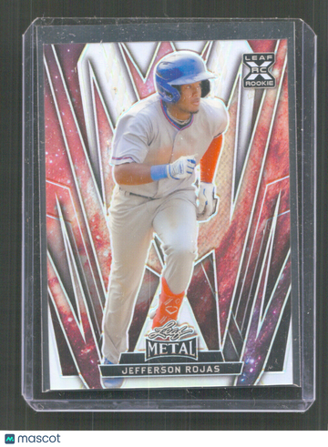 2024 Leaf Metal Jefferson Rojas #95 SN,/1,SSP