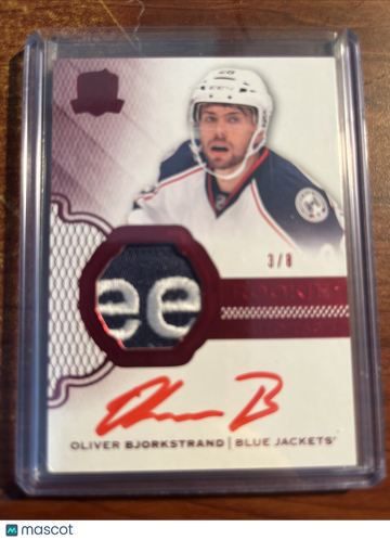 2016-17 Upper Deck The Cup Oliver Bjorkstrand #159 Patch Rookie Upper Deck