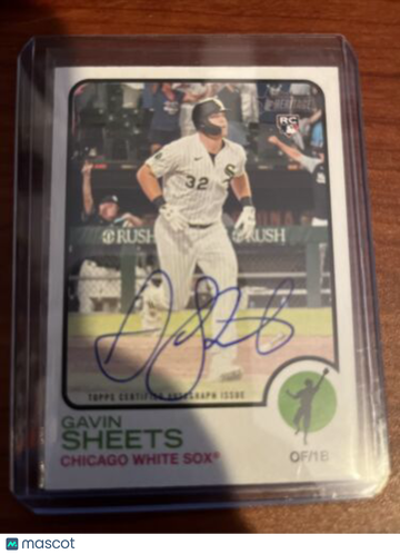 2022 Topps Heritage Gavin Sheets Rookie