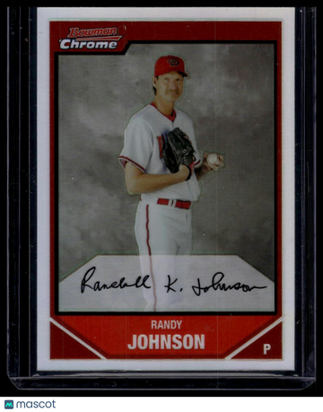 2007 Bowman Chrome Randy Johnson #72 Refractors