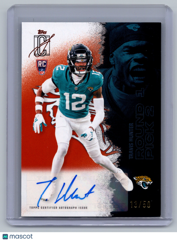 2025 Topps Signature Class Travis Hunter #224 /50 RC