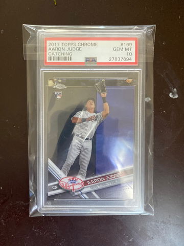 Aaron Judge 2017 Topps Chrome Rookie