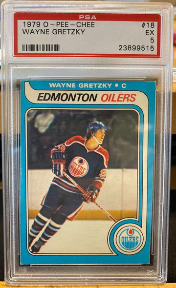 1979 O-PEE-CHEE Wayne Gretzky PSA 5