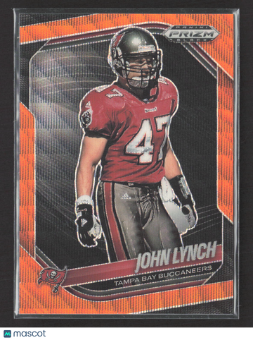 2026 Panini Prizm Black John Lynch #142 Orange 50/60