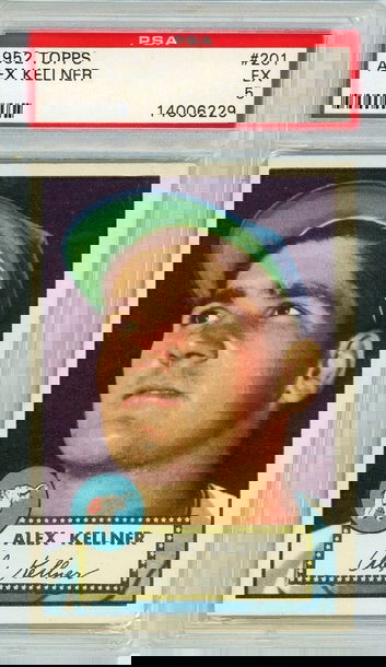 1952 Topps Alex Kellner #201 PSA 5 P1264
