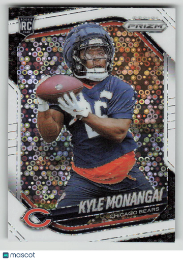 2025 Panini Prizm Football Kyle Monangai #348 RC