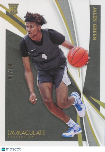 2021 Jalen Green #4 Rookie