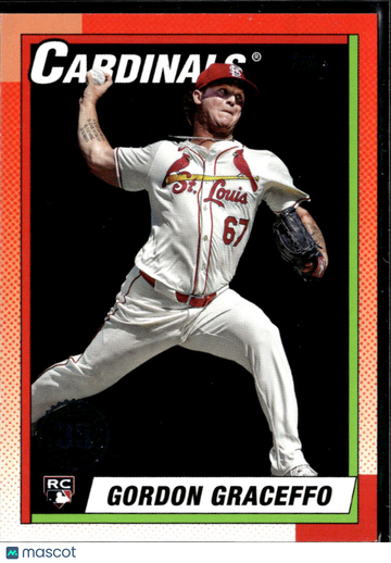 Gordon Graceffo 2025 Topps 1990 Topps Baseball RC /10 St. Louis Cardinals