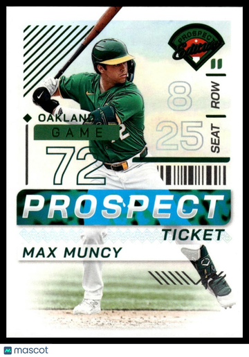 2024 Panini Prospect Edition Max Muncy #59 Green