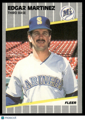 1989 Fleer Edgar Martinez #552