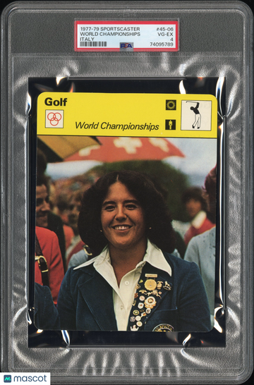1977-79 Sportscaster Nancy Lopez World Championships #45-06 Rookie PSA 4