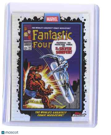 2026 Topps Finest Marvel Silver Surfer The Thing The World's Greatest Comic Magazine! #WG-09