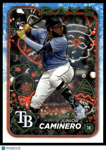 2024 Topps Holiday Junior Caminero #H25 RC