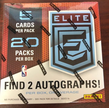 2019-20 PANINI ELITE HOBBY BOX NBA "SHIPS FROM CANADA"