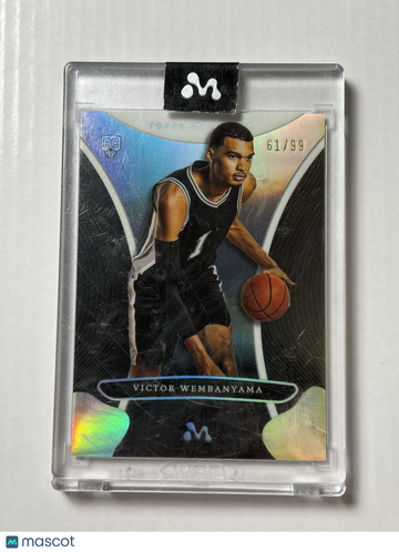 2023-24 Topps Mercury Victor Wembanyama Victor Wembanyama #13 Nicely Centered Mint Parallel/Variety Rookie Short Print 6