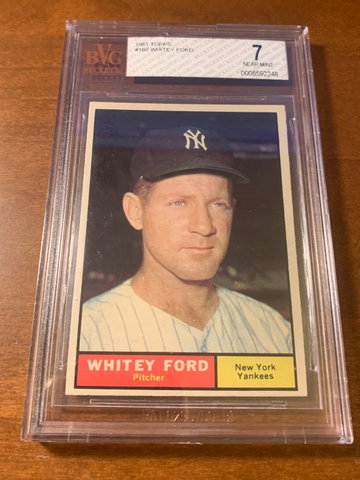 Whitey Ford - 1961 Topps 