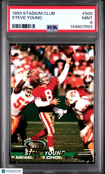 1993 Stadium Club Steve Young #500 PSA 9
