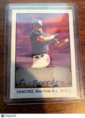 2010 TRISTAR Obak Gary Sanchez None Ungraded