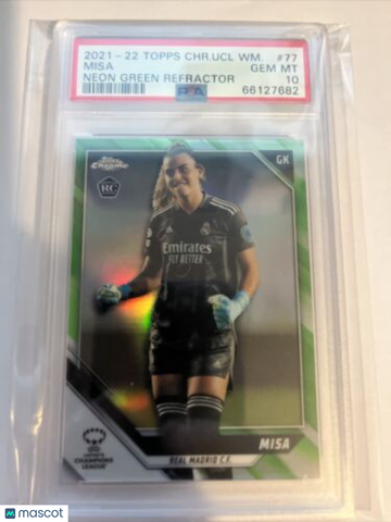 2021-22 Topps Chrome Misa Rookie PSA 10
