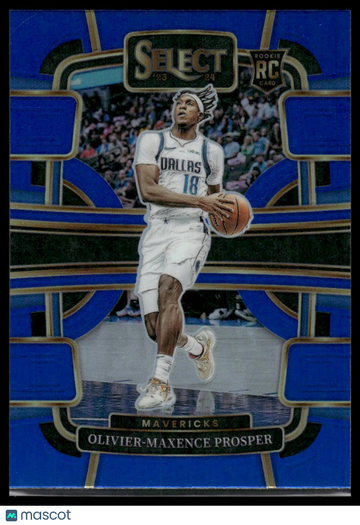 2023-24 Panini Select Olivier-Maxence Prosper #85 Blue Prizms