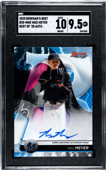 2020 Bowman's Best Max Meyer B20-MME Best of 2020 Auto