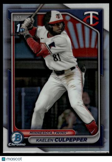 2024 Bowman Draft Kaelen Culpepper #BDC-98 Chrome Refractor