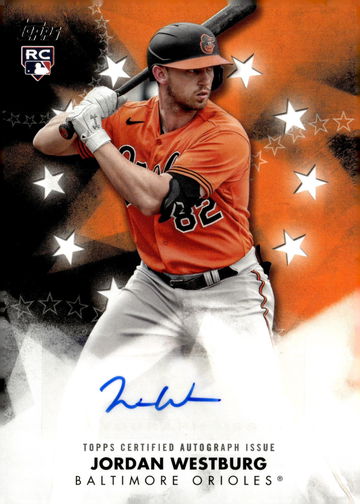 2024 Topps Baseball Stars Auto Jordan Westburg #BSA-JWE RC Auto