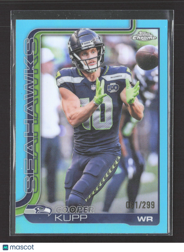 2024 Topps Chrome Cooper Kupp #271 Light Blue Refractor 081/299