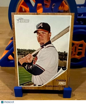 2011 Topps Heritage Chipper Jones #30