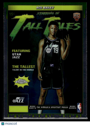 2025-26 Topps Chrome Ace Bailey #TT-23 Tall Tales