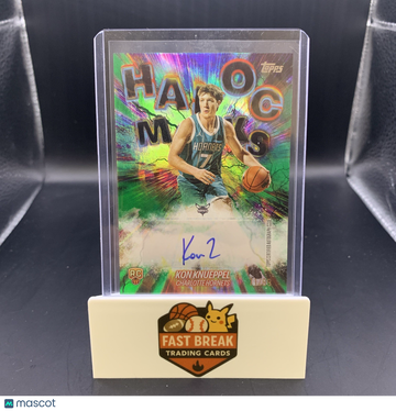 2025-26 Topps Kon Knueppel #HM-KK Green Rainbow Parallel/Variety Rookie Insert Topps