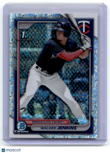 Walker Jenkins 2024 Bowman Chrome Speckle Refractor #BCP-43