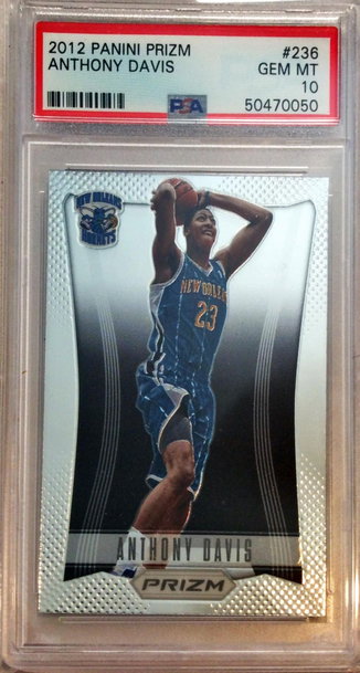 Anthony Davis 2012 Panini Prizm  PSA 10
