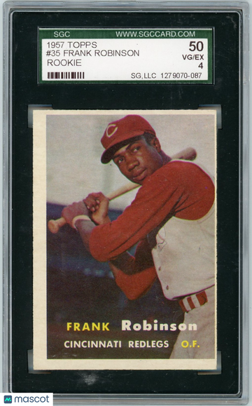 1957 Topps Frank Robinson #35 SGC 4