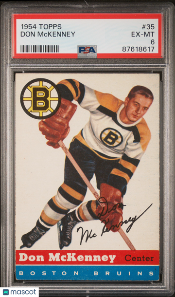1954 Topps Don Mckenney #35 PSA 6