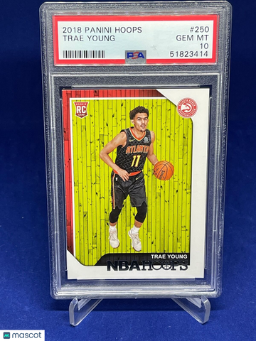 2018 Panini Hoops Trae Young #250 PSA 10