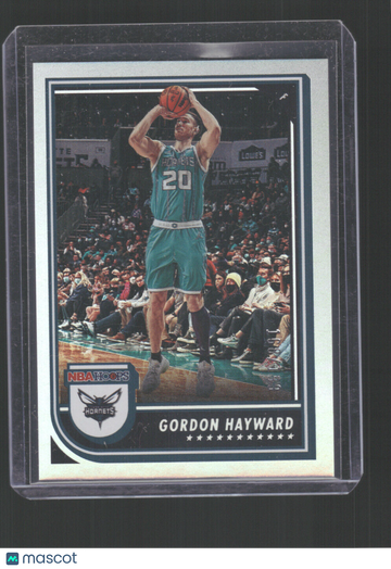 2022-23 Hoops Gordon Hayward #91