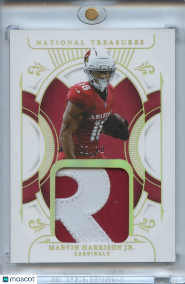 2025 Marvin Harrison Patch 10 Panini Authentic