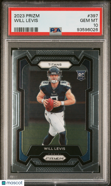 2023 Panini Prizm Will Levis #397 PSA 10