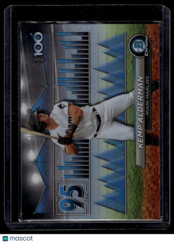 2024 Bowman Kemp Alderman #BTP-95 Bowman Scouts' Top 100
