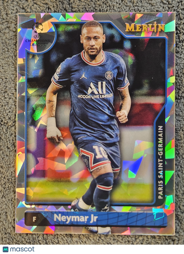 2021 Topps Merlin Neymar Jr #10 Atomic Refractor /250